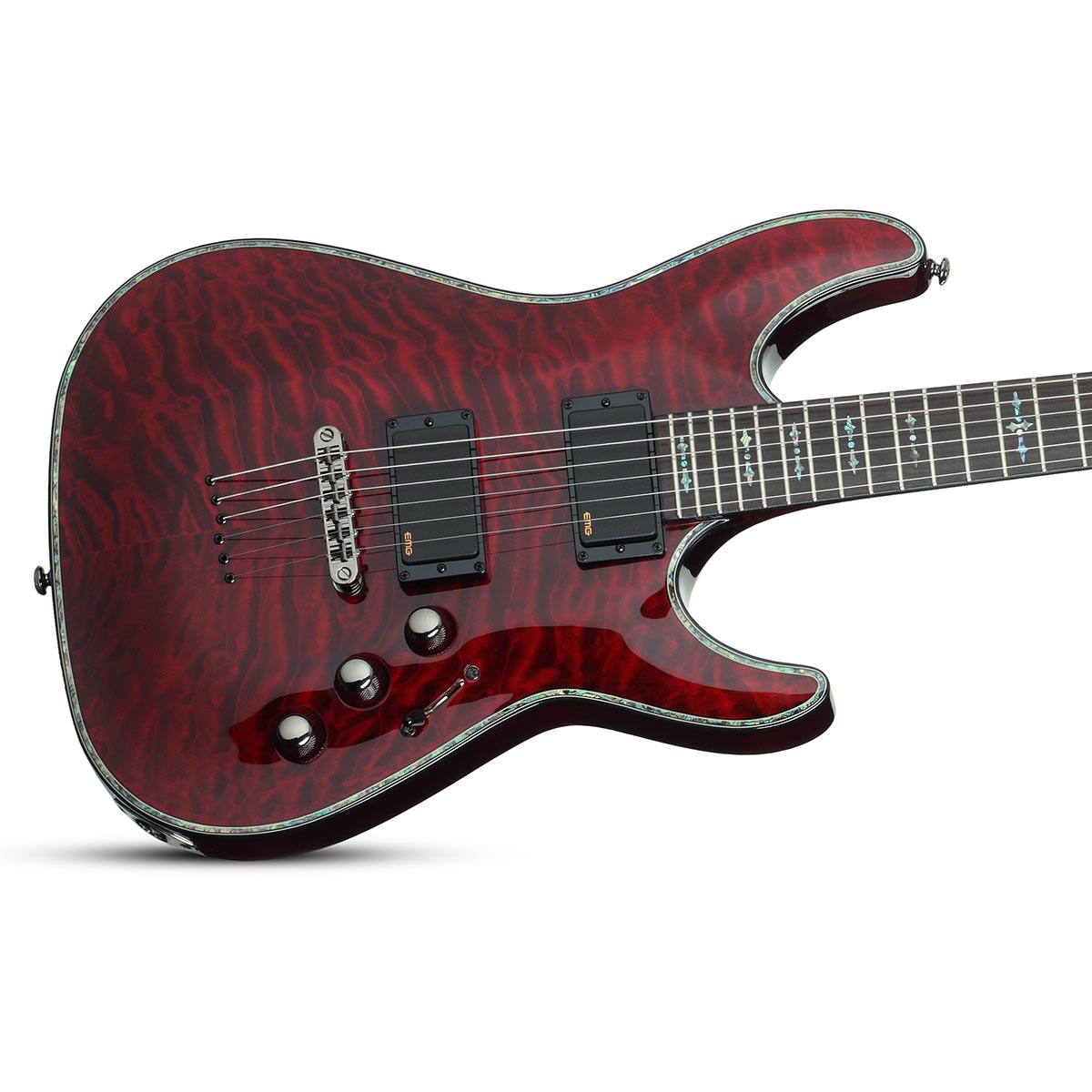 Schecter Hellraiser C-1 Black Cherry BCH - Guitarra Eléctrica