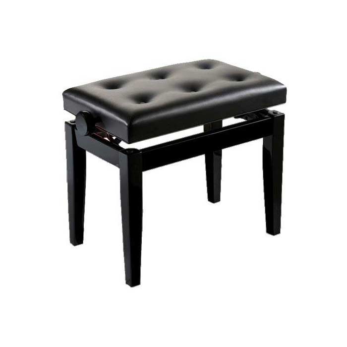 Oqan Piano Bench BGM Black-Black - Banqueta piano