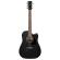 Comprar guitarra electroacústica Ibanez PF16MWCE Weathered Black Open Pore