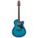 Guitarra acústica Ibanez AAM50CE-Sapphire Blue Burst Open Pore